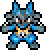 Lucario's sprite.
