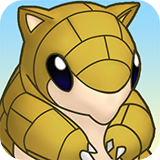 File:Rescue Team DX - Sandshrew portrait normal.png