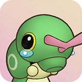 File:Rescue Team DX - Caterpie portrait teary-eyed.png
