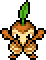 Nuzleaf's sprite.