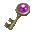 Key when found in the dungeon.