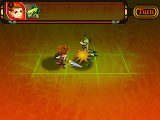 Etrian 1 - Turn-based combat tutorial 6.png