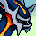 (2007) Primal Dialga portrait in Explorers of Time and Darkness.