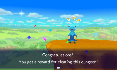 Successful Magnagate dungeon result screen