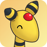 File:Rescue Team DX - Ampharos portrait smiling.png