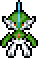 Gallade's sprite.
