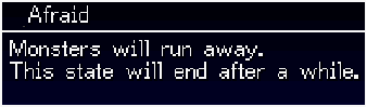 Shiren 1 DS States Afraid Description.png