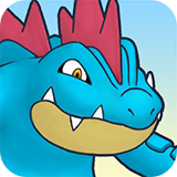 File:Rescue Team DX - Feraligatr portrait special 2.png