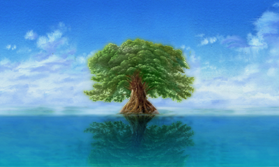 Etrian 1 - Keepers creation myth - Yggdrasil.png