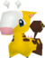 Girafarig's male model.