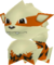 Arcanine's model.