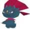 Weavile's male model.
