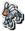 Houndoom's sprite.