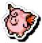 Clefable's sprite.