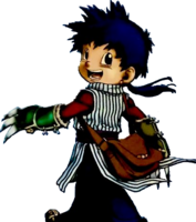 Official artwork from a Torneko 3 advertisement.