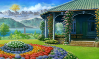 Background of Magan's House in game.