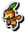 Nuzleaf's sprite.